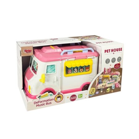 Vardem Kutulu Sesli Aksesuarlı Açılıp-Katlanabilir Karavan Hayvan Karavanı